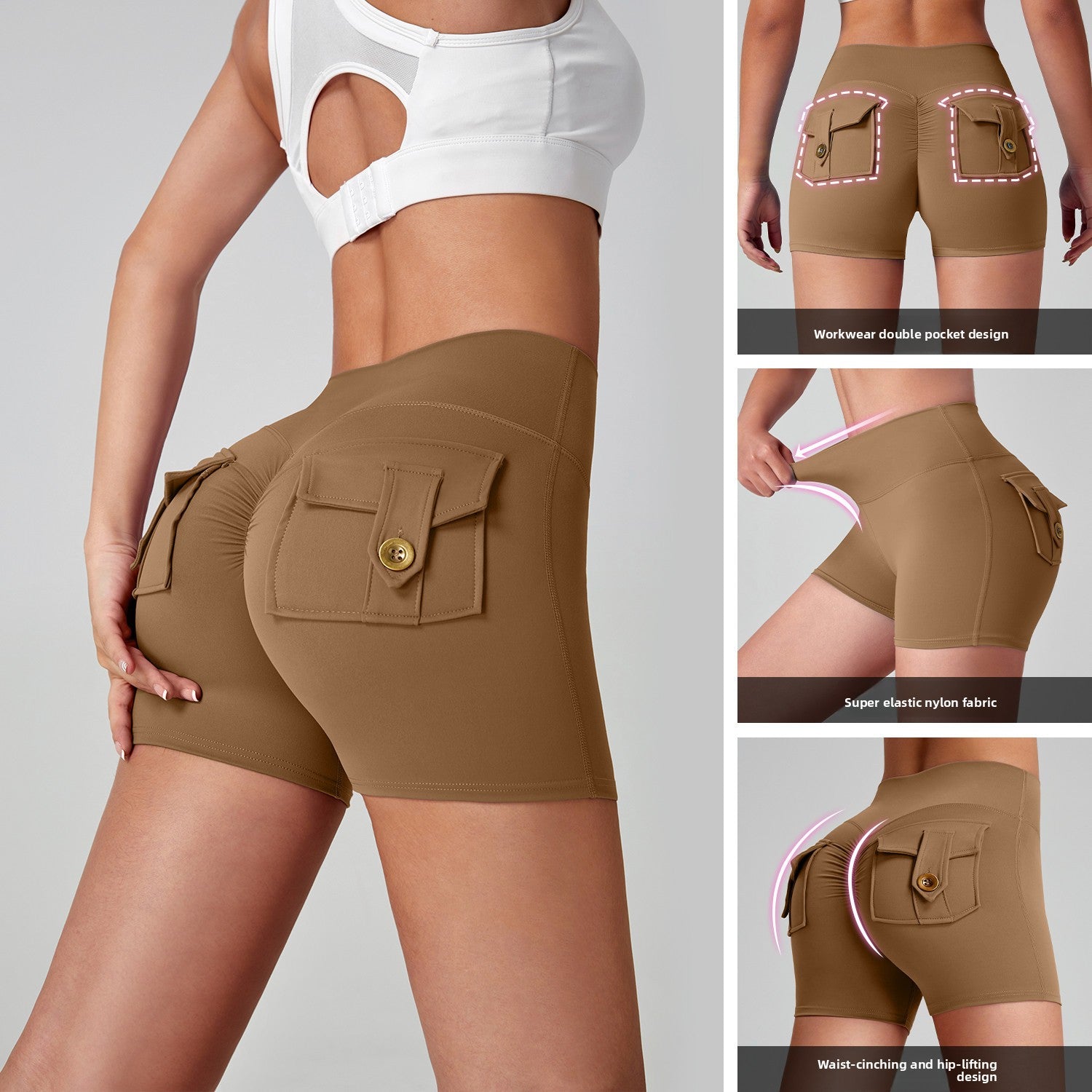 Womens Yoga Shorts